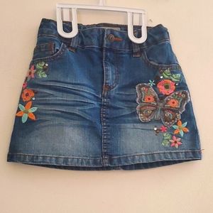 Girls Jean Skirt